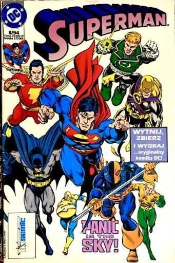 Komiks tm-semic Superman 8/1994 8/94