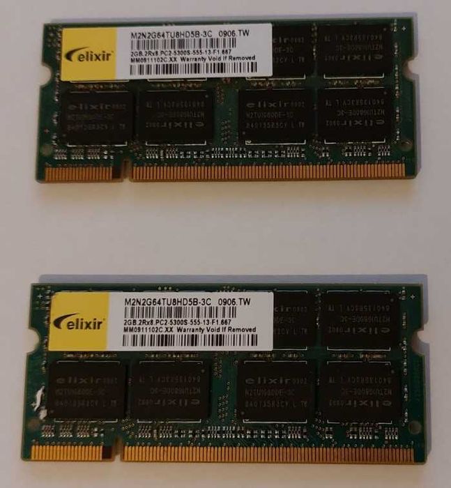 Modulos RAM 2gb Elixir M2N2G64TU8HD5B-3C