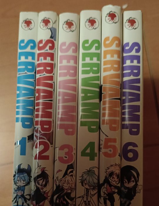 Komiks manga Servamp tomy 1-6