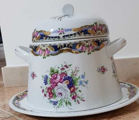 Terrina com prato Porcelana Limoges