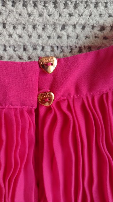 Ted Baker sukienka plisowana r. 116, 122, 128 różowa wizytowa wesela i