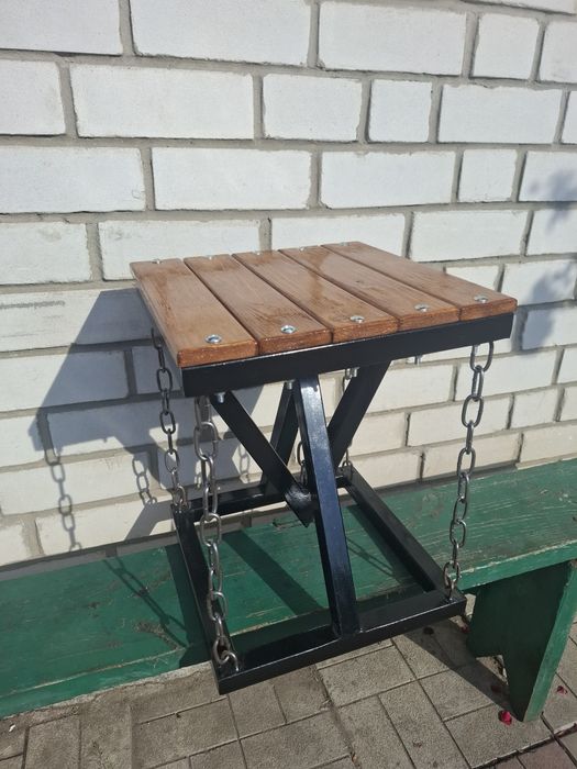 Металева Садова Гойдалка, стільчики