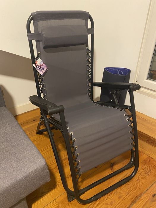 Cadeira espreguicadeira arco iris