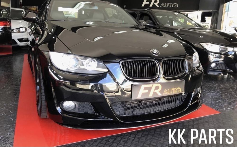 LIP SPOILER FRONTAL PALA ABA LÂMINA AVENTAL BMW SÉRIE 3 E90 E91 E92 E93 M PERFORMANCE M3 GTS CS MATERIAL NOVO
