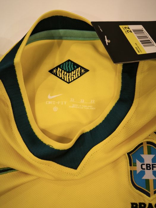 Conjunto de criança da seleção do Brasil - 6-7 anos