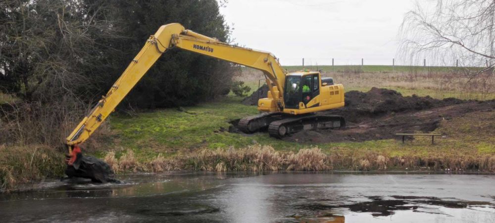 Wynajem koparki LONG