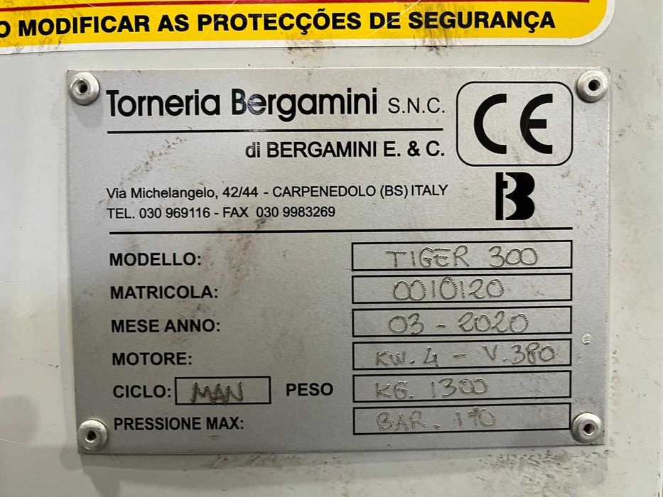 Máquina para desmantelamento de Motores Eléctricos - TIGER 300