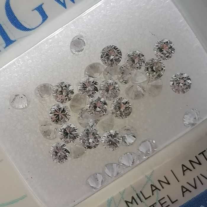 Diamenty naturalne 35szt. 1,81 karat (cts.)