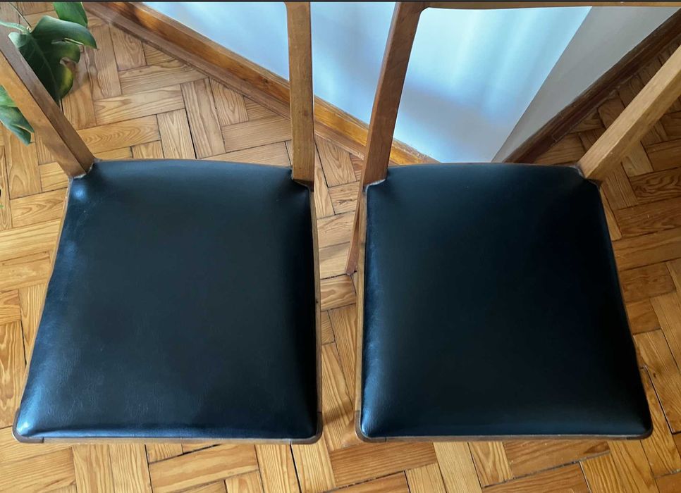 Conjunto de 2 Cadeiras Olaio vintage restauradas midcentury modern