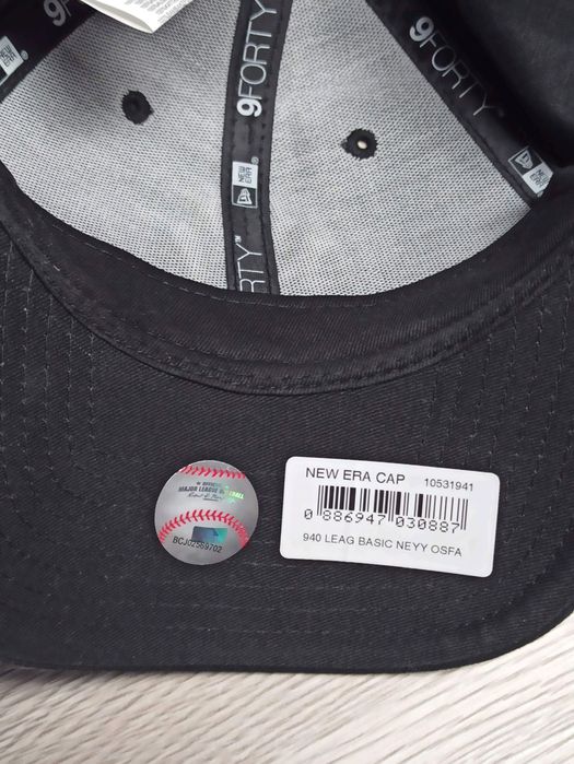 Czapka z daszkiem New Era Cup czarna