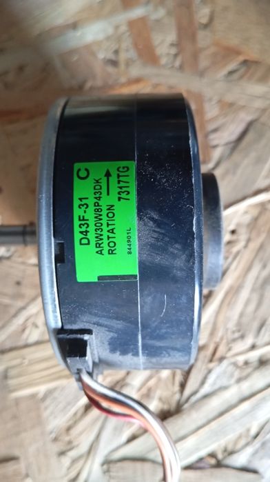 Двигатели блоков кондиционера, разные, 4шт