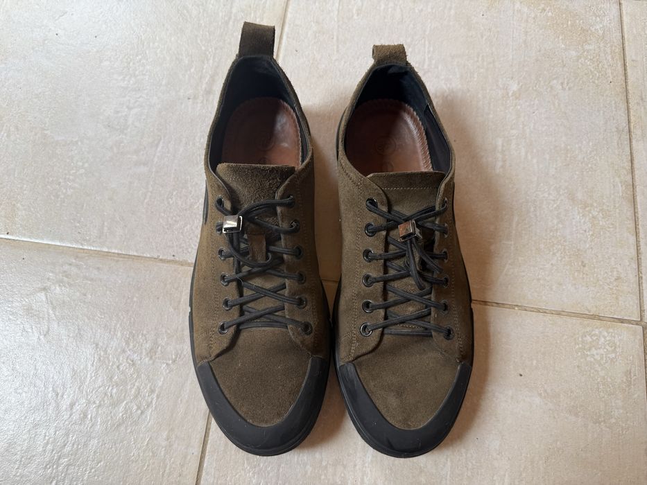 Кеди, шкіряне взуття, замша 41р