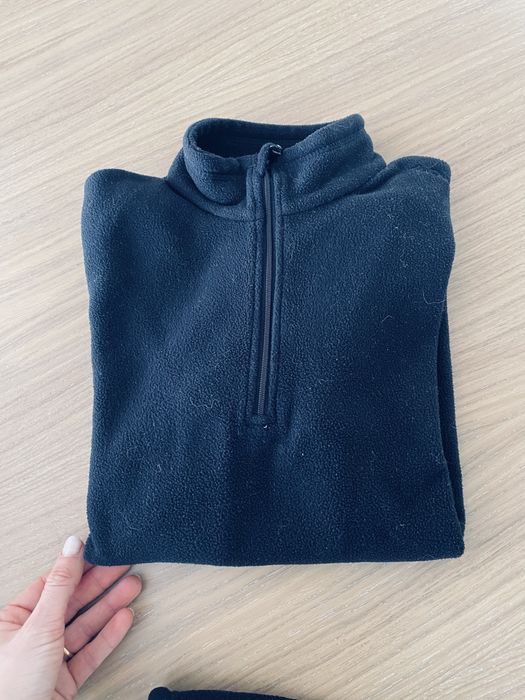 Camisola + gola polar de ski preto - Decathlon