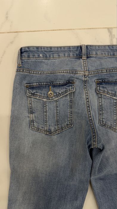Джинси Zara bootcut кльош з низькою посадкою