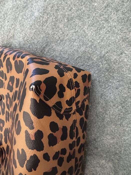 Coach City Tote Bag With Leopard