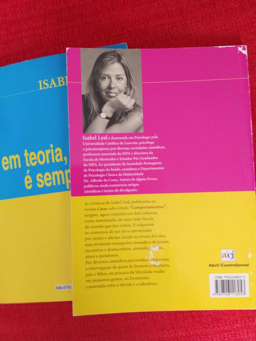 Em teoria o amor é sempre bom - Isabel Leal + outro livro