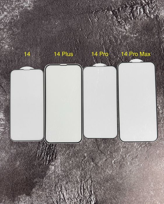 Захисне скло матове iPhone 14 15 16 Pro Max матовое стекло айфон Plus