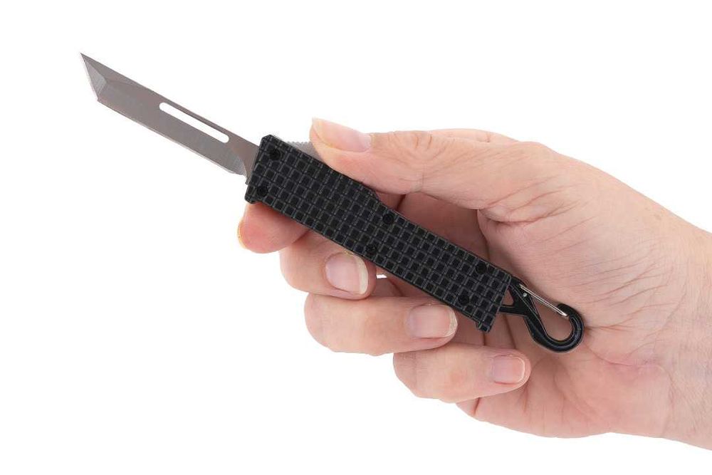 NOWY Nóż Automatyczny OTF ⇒ Brelok Wysuwany Skalpel Do Tapet Nożyk