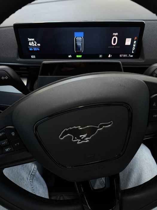 Ford mustang mach-E 2021 california route потужний мустанг електро