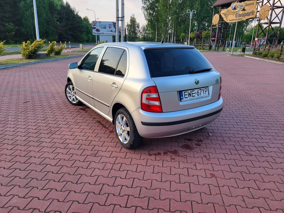 Skoda Fabia 1.4 cała w oryginale bez rdzy.
