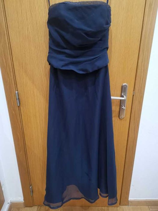 Vestido de cerimonia comprido