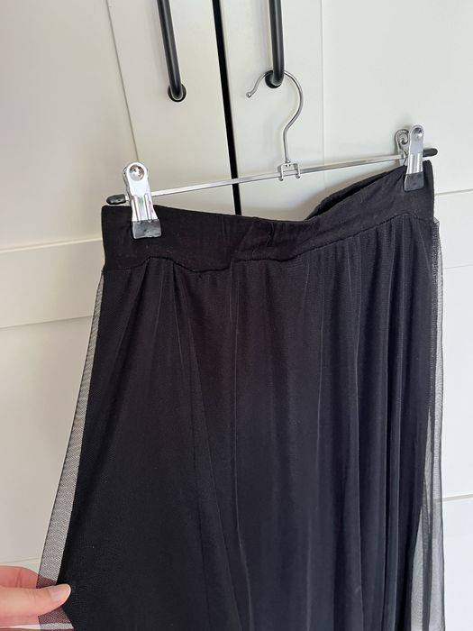 Spódnica midi maxi z siateczka elegancka lekka reserved xs 34