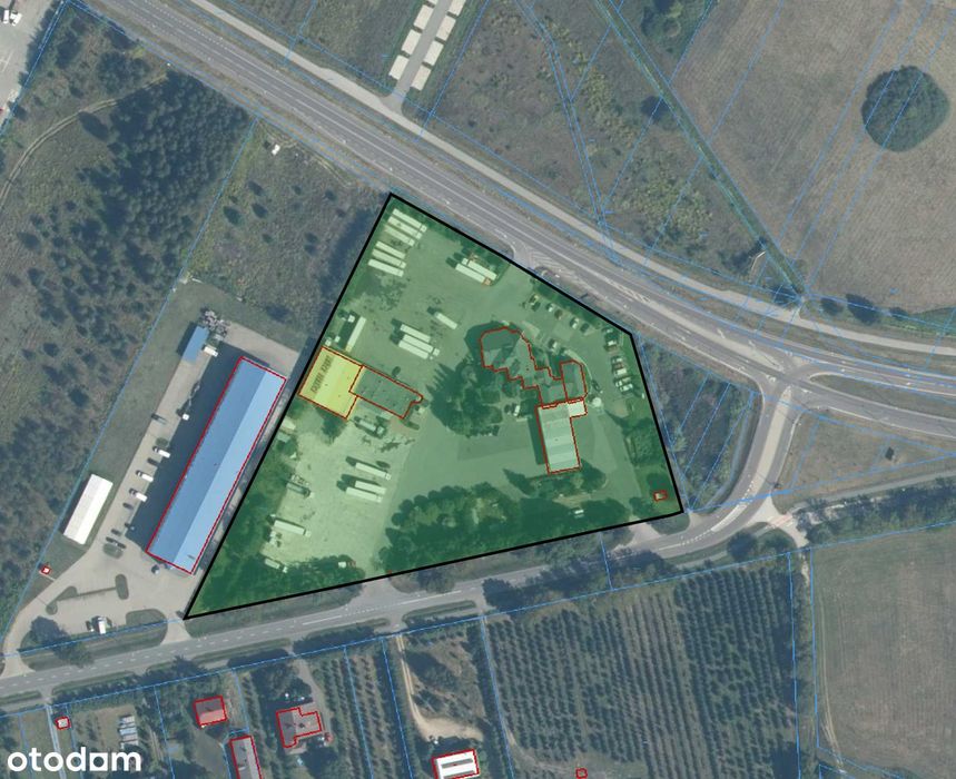 Działka komercyjna 2.27 ha przy obwodnicy Białej Podlaskiej