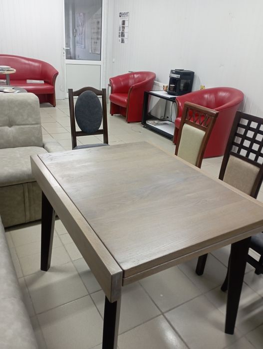 Стіл дерев'яний розкладний 1.0*0.8*2.0