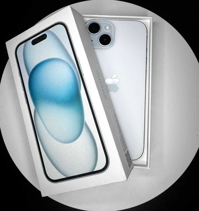 Apple iPhone 15 128GB Blue 美品　バッテリー100% Apple iPhone 15 – 128GB Niebieski, Nieużywany, Premium | iSeer