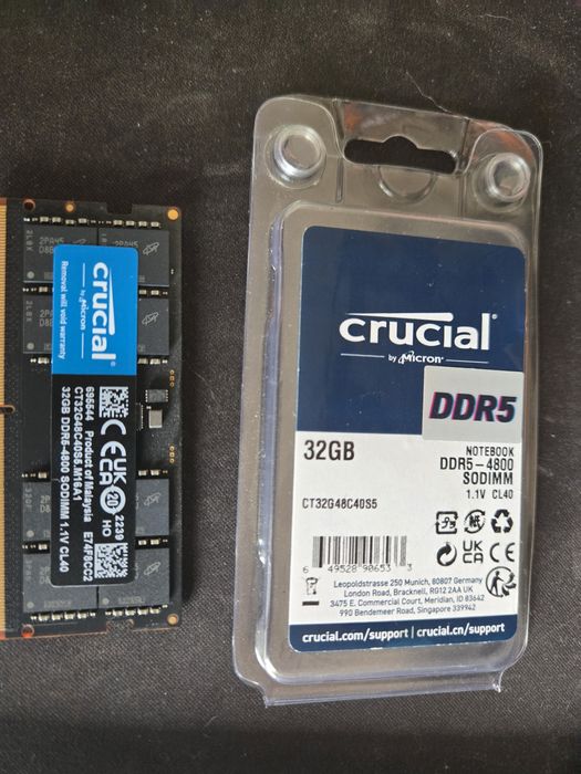 Memória Notebook DDR5 32GB