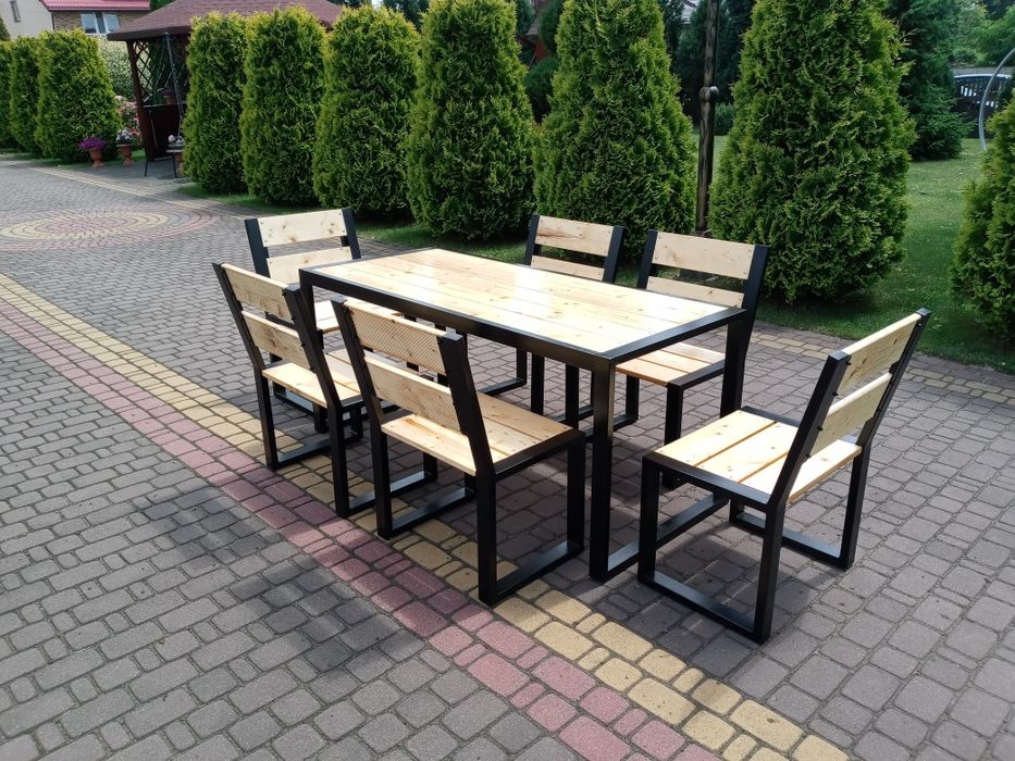 Meble ogrodowe promocja ( dowóz tarasowe stół ławki krzesła loft )
