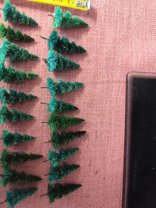 Дерева для макету залізничної дороги N2