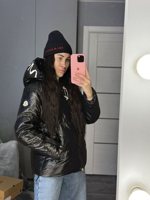 Куртка монклер пуховик зимовий тепла куртка на пуху