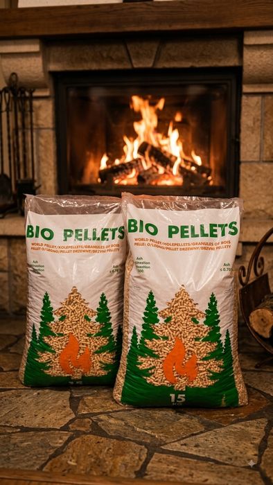 Pellet drzewny BioPellet Certyfikat A1 Winda HDS