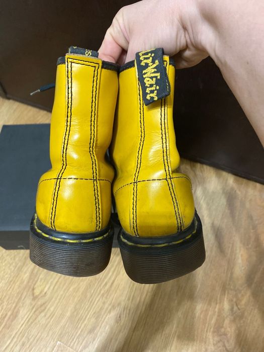 Martensy Martens buty 40/41 kolor żółty miodowy