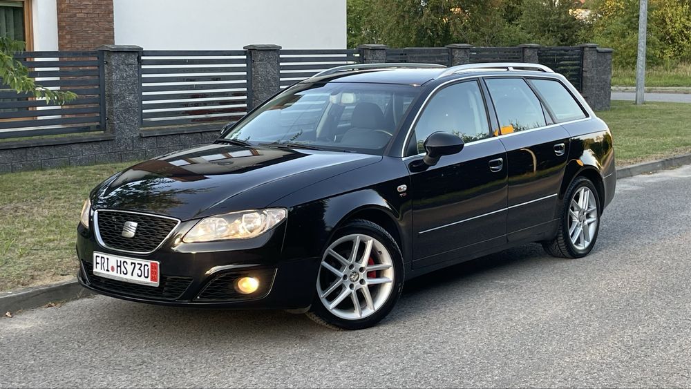 SEAT EXEO 2.0 CR Tdi 11r Alu 17” Czujniki Klima Elektryka OPŁACONY z Niemiec