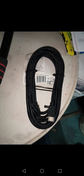 Cabo HDMI 5 metros, impecável.