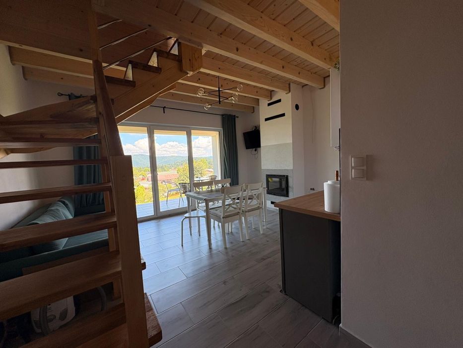 Domek Werlas Bieszczady nad jeziorem Solińskim