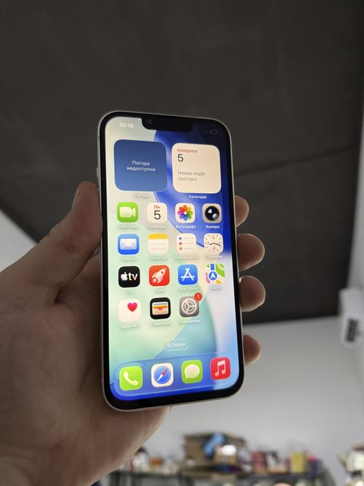 Apple iphone 13 128 gb білий айфон 100%