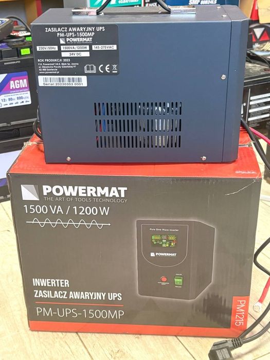 Джерело безперервного живлення Powermat 1500VA/1200W