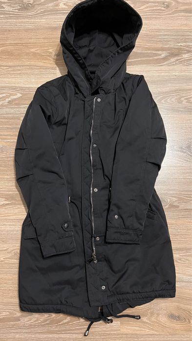 Зимова парка з натуральним хутром