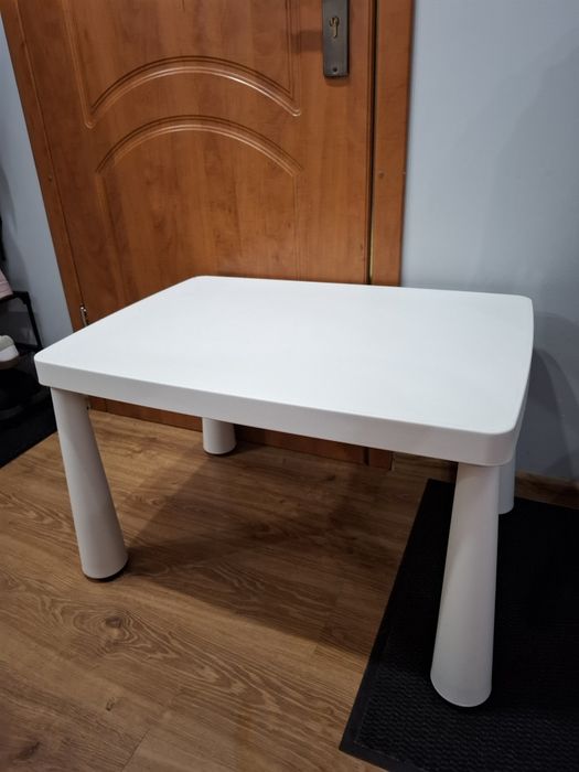 Stolik ikea Mammut Biały