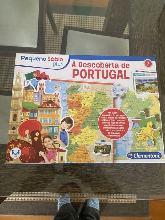 Puzzle grande À Descoberta de Portugal clementoni