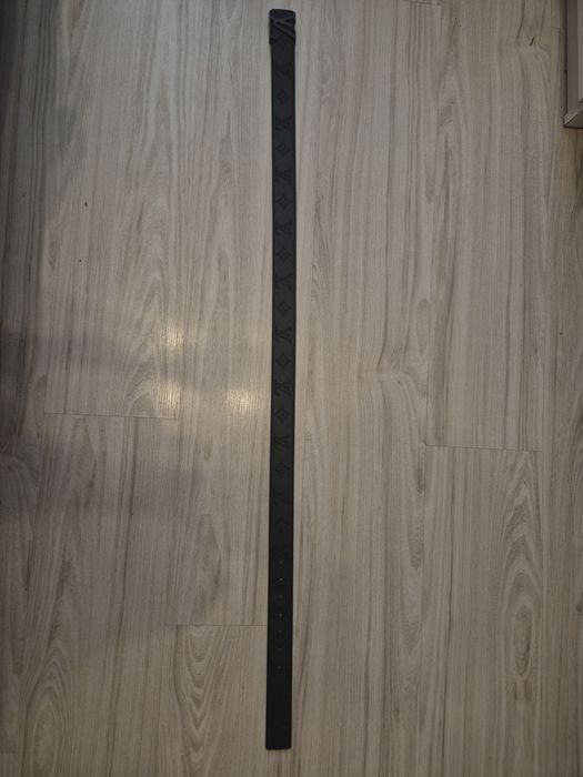 Louis Vuitton czarny pasek 110cm