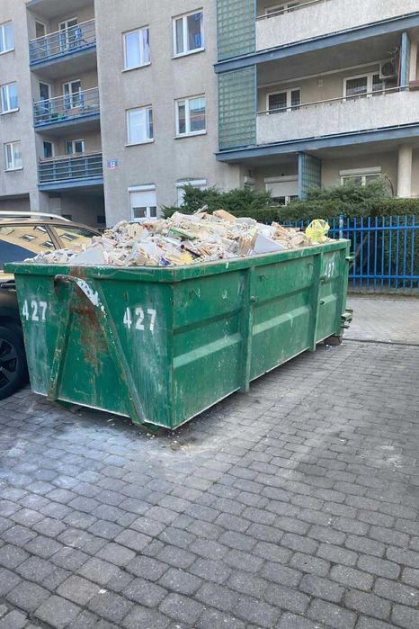 Wynajem Kontenerów na Gruzu Odpady Wywóz Śmieci  Worki BIG BAG Marki