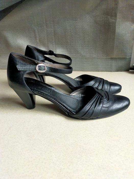 Buty Szpilki Czółenka Natalii skórzane 39/25 cm