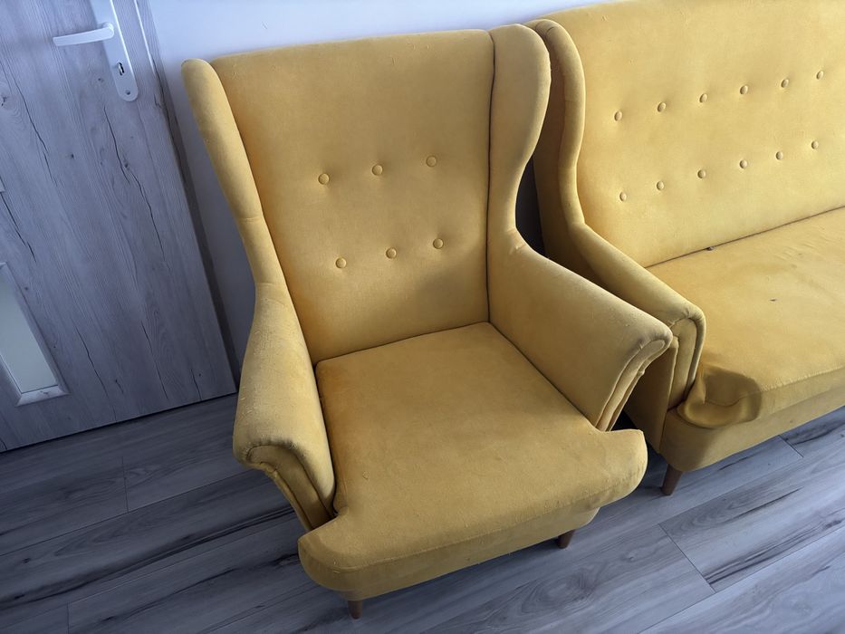 Sofa  3-osobowa + fotel