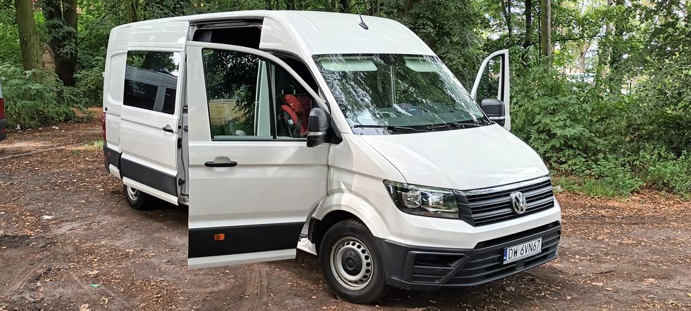 Vw Crafter Brygadówka 6 osob, odstapie leasing