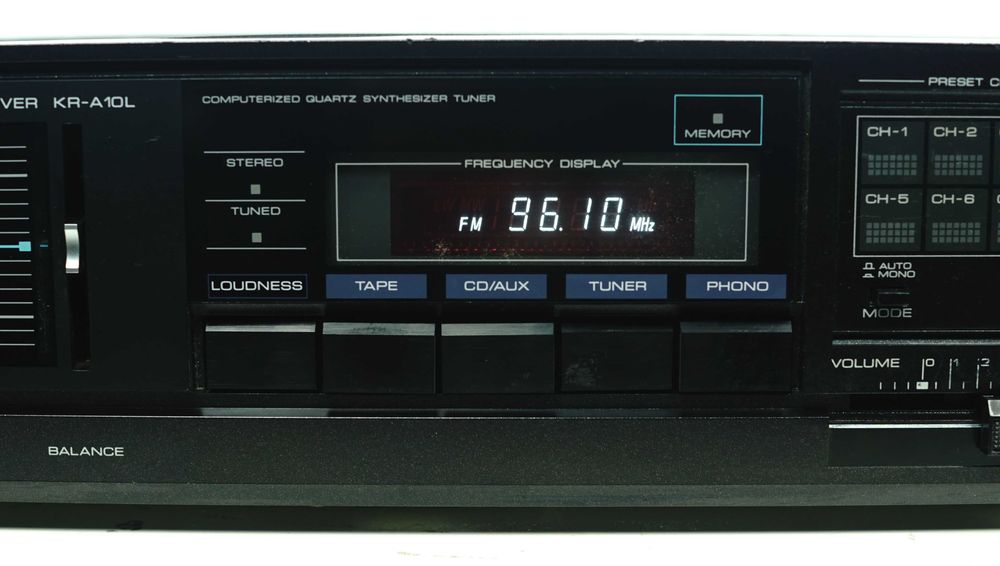 Amplituner VINTAGE Kenwood KR-A10L Loudness PHONO made in JAPAN