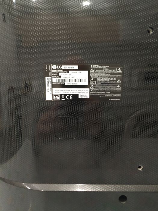 TV lG MOD-  32LJ510B, NOVO preço